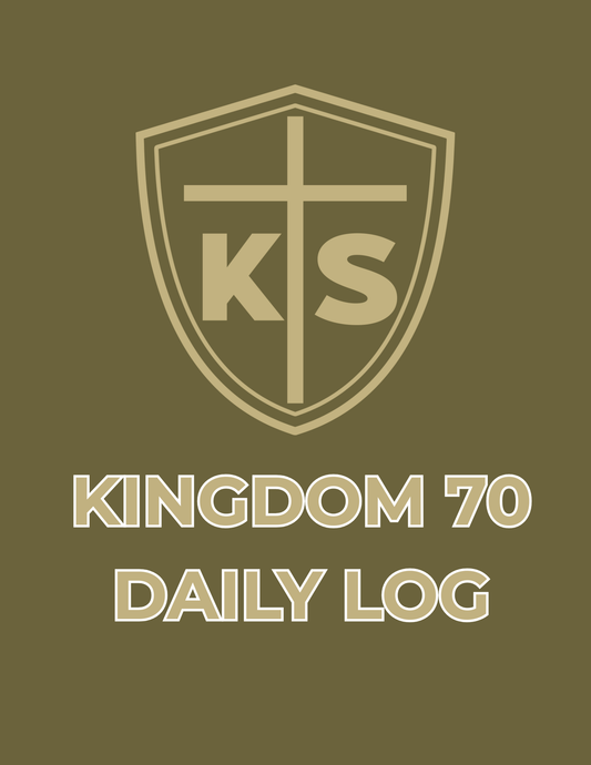 Kingdom 70: The Daily Discipline Log (Digital Download)